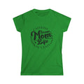 Mom Life Tee — "Caffeine Because Mom Life Ain't Easy" Women's Graphic T-Shirt