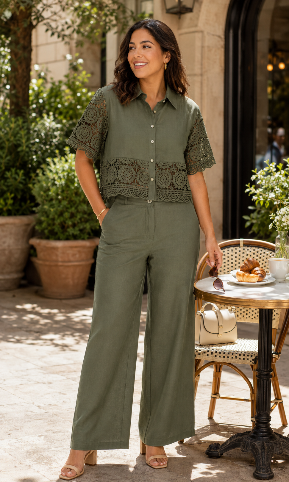 The Effortless Lace Two-Piece Set