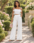 Daisy Dreams Wide-Leg Pant Set