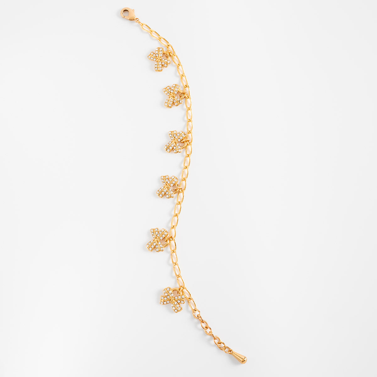 Coquette Charm Bow Bracelet