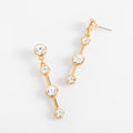 Crystal Cascade Drop Earring