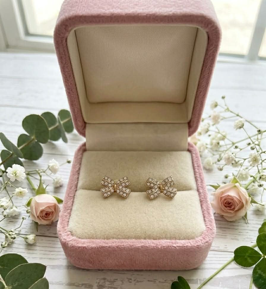 Sparkle Bow Earrings