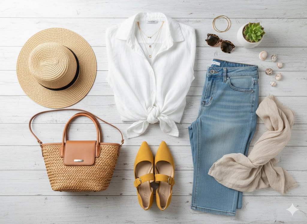 Sunshine Chic Buckle Flats 💛